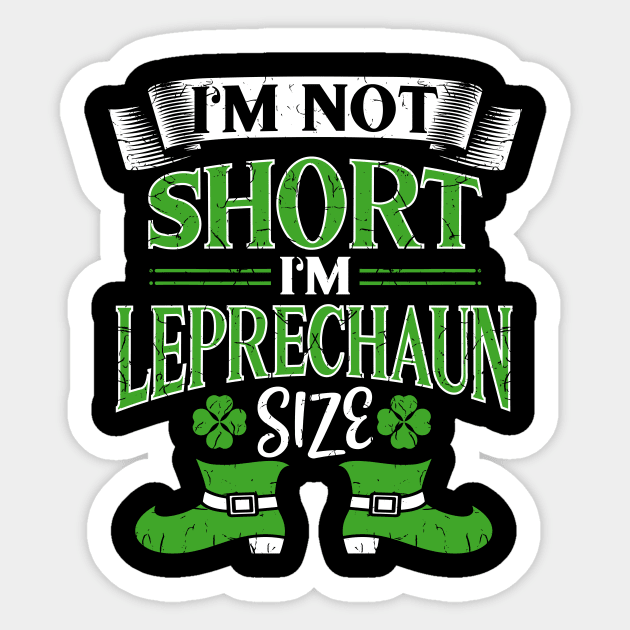 Leprechaun T-Shirt Ireland St Patricks Day irish Gift Tee Sticker by biNutz